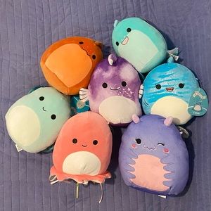 Sea Life and Ocean Life Squishmallows Bundle